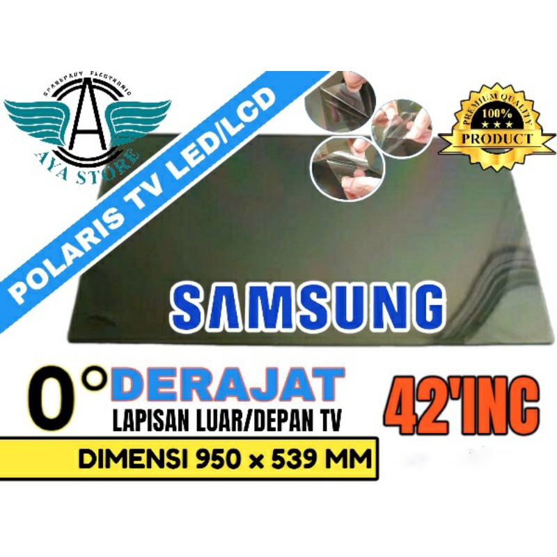 Jual POLARIS TV LED SAMSUNG 42 INC 0 DERAJAT LAPISAN BAGIAN LUAR TV LCD