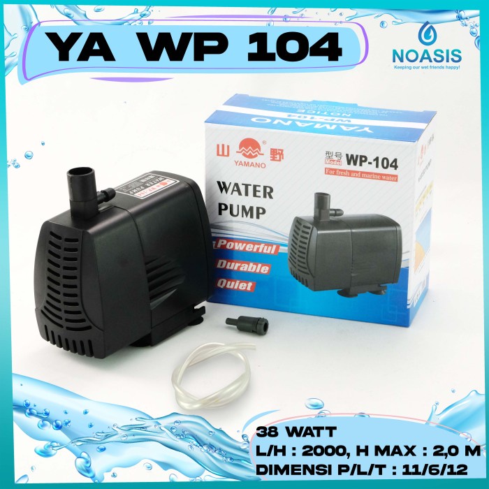 Jual Pompa Air Yamano Wp 104 Aquarium Pompa Celup Yamano Hidroponik