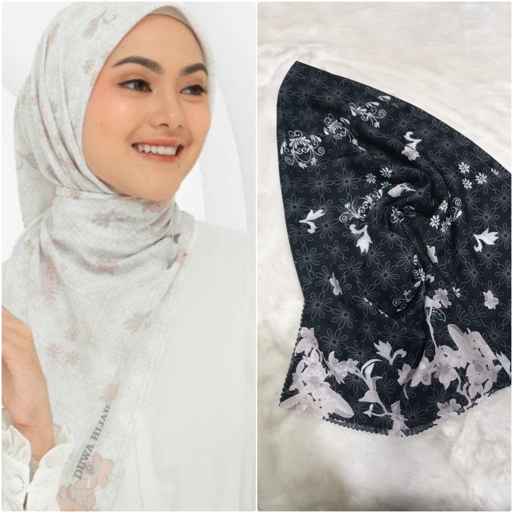 Jual Voal Motif Premium Hijab Segi Empat Voal Motif Premium Lasercut