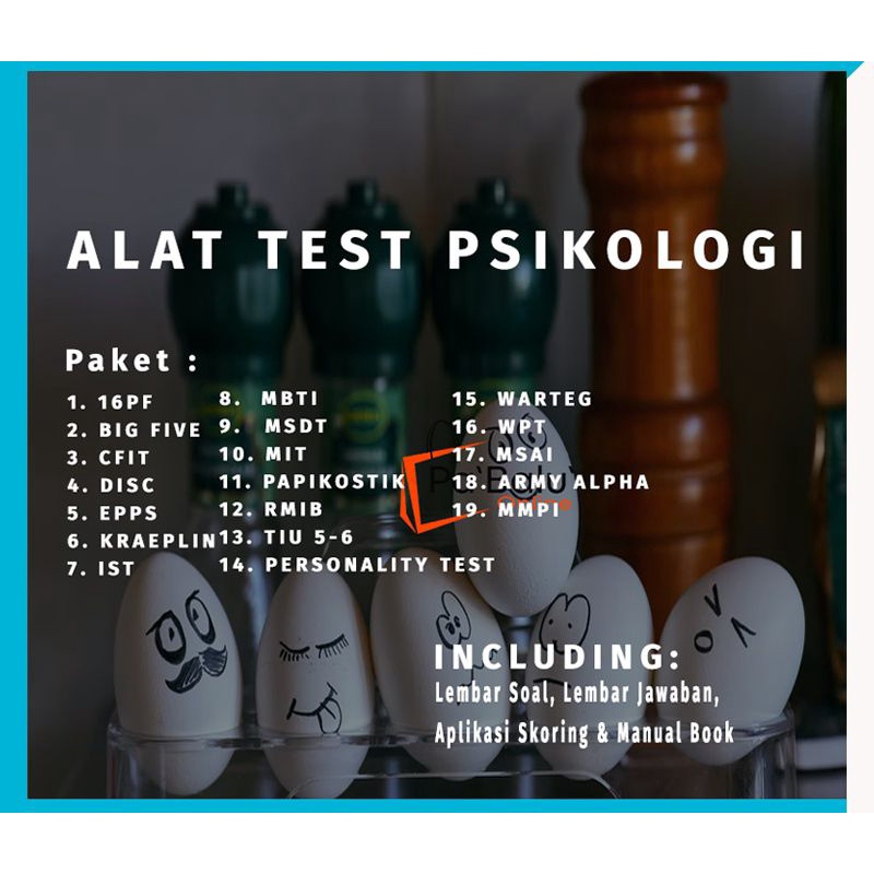 Jual 19 Tools Psikotes Perusahaan Alat Test Psikologi Software