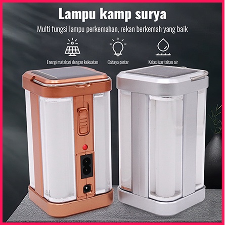 Jual Lampu Berkemah Lentera Emergency Sisi Watt Push On Yg