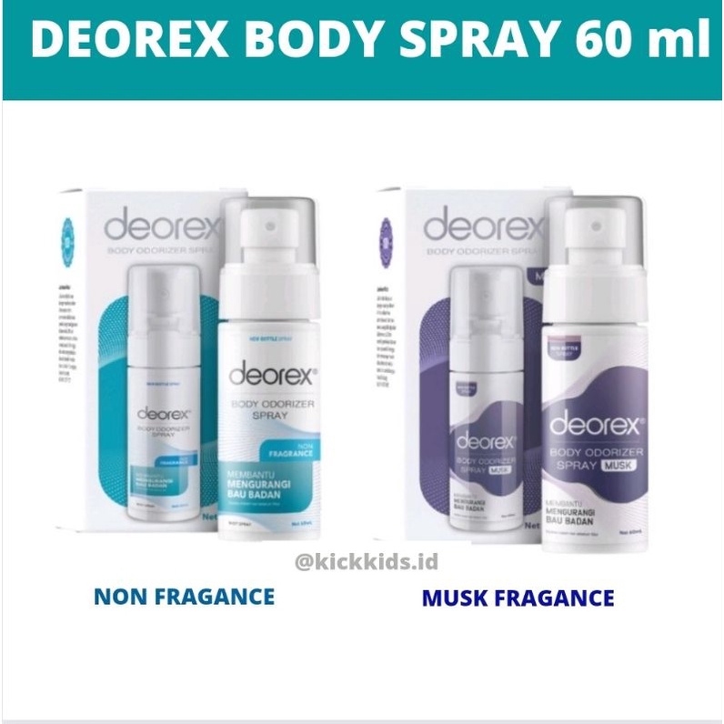 Jual Deorex Body Spray Ml Body Odorizer Spray Deodoran Penghilang