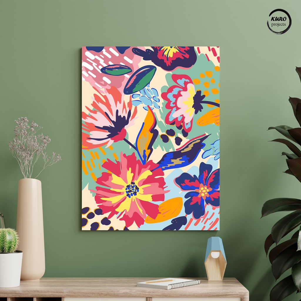 Jual Kuro Projects Wall Decor Hiasan Dinding Rumah Abstract Poster