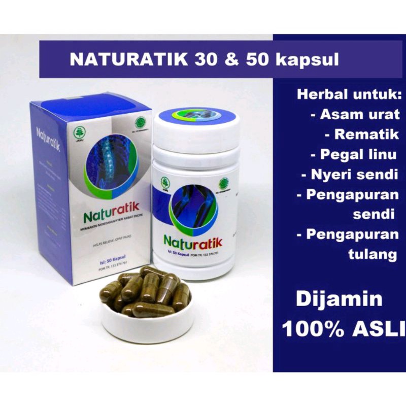 Jual Naturatik Herbal Untuk Mengatasi Rematik Saraf Kejepit Gangguan