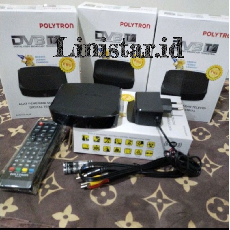 Jual Polytron Dvb T Set Top Box Digital Pdv T Garansi