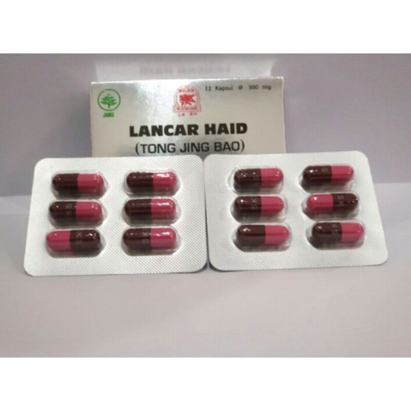 Jual Bismillah Herbal Tong Jing Bao Kapsul Lancar Jamu Obat Bulan