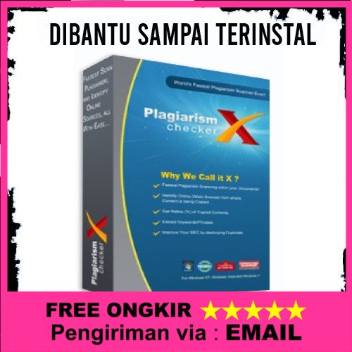 Jual Software Plagiarism Checker X Full Version Aktif Lifetime