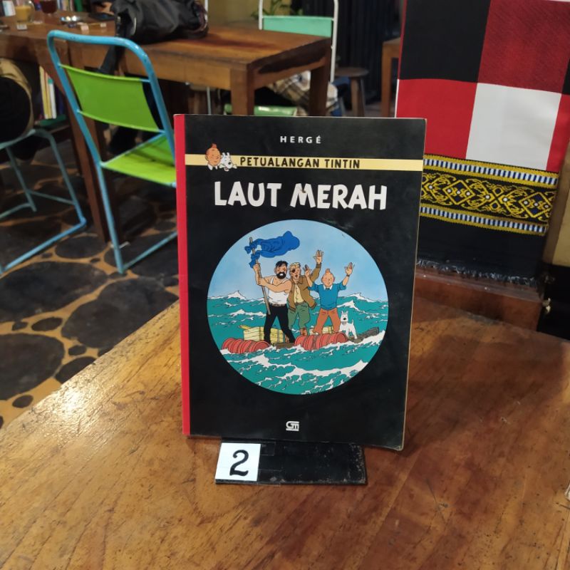 Jual Buku Komik Petualangan Tintin Laut Merah By Herge Shopee Indonesia