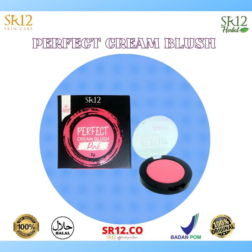 Jual Perfect Cream Blush Sr Blush On Perona Pipi Blush On Cream Cream