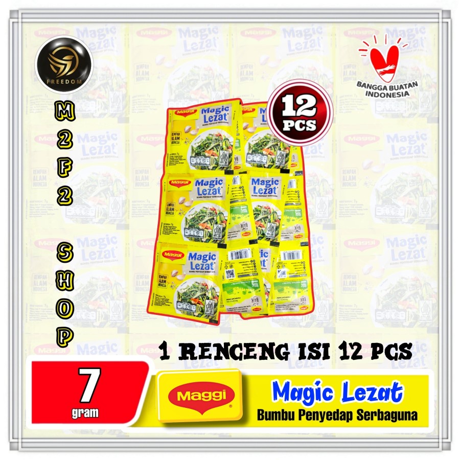 Jual Maggi Magic Lezat Bumbu Penyedap Serbaguna Sachet 7 Gr Kemasan