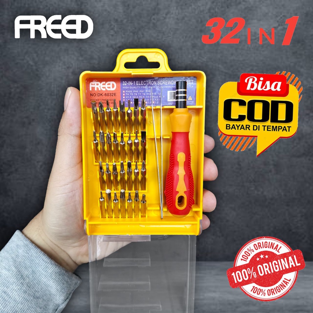 Jual Promo Cod Alat Obeng Set Mini Magnet Bits Pcs In Freed