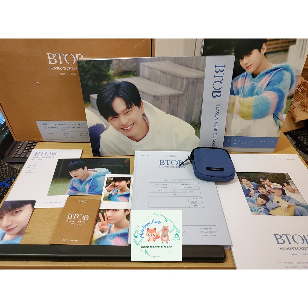 Jual BTOB SEASON S GREETINGS 2023 OUT BLUE POB WITHMUU Official