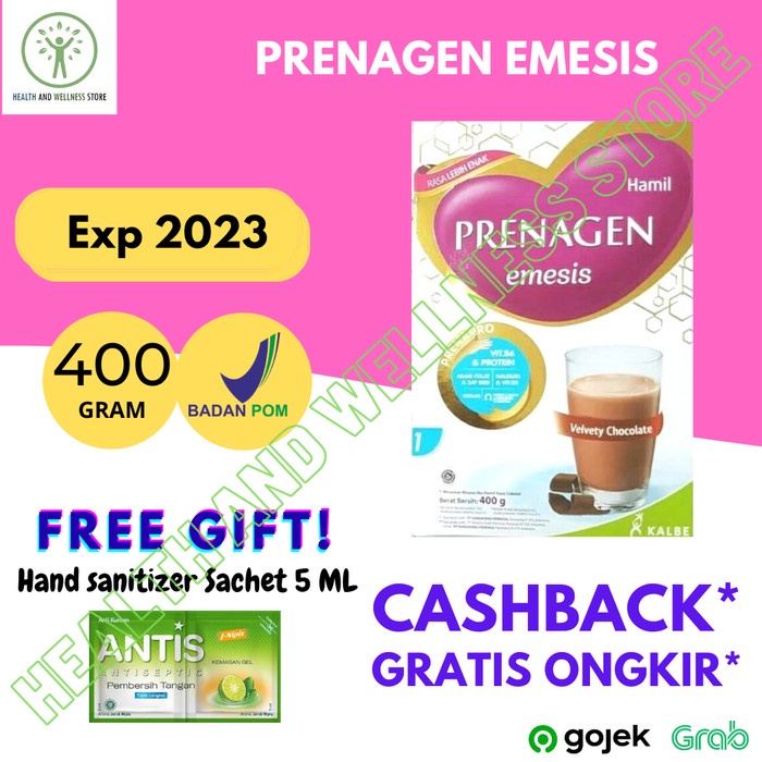 Jual Prenagen Emesis Gram Cokelat Susu Ibu Hamil Trimester Awal