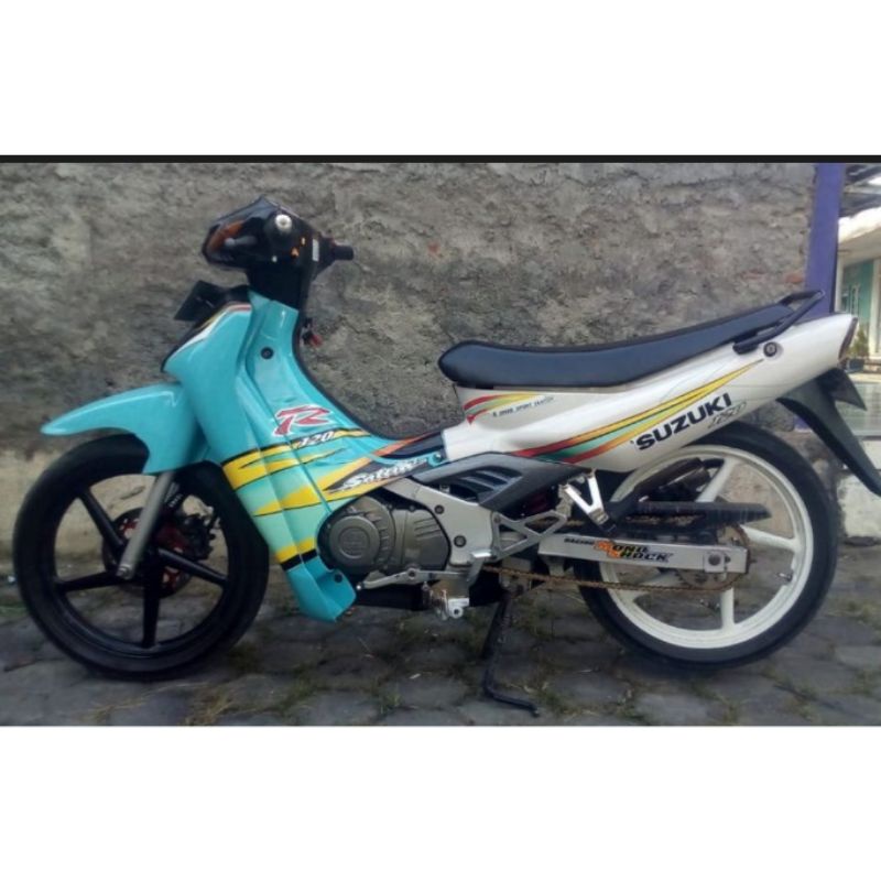 Jual Lis Stripping Satria R Lumba Limited Edition Biru Tosca