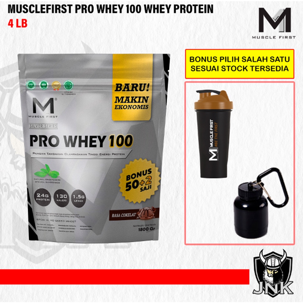 Jual M1 Muscle First Pro Whey 100 4 Lb Whey Protein 1800gr Prowhey