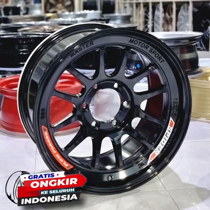 Jual Velg Racing Mobil Pajero Ring Type Spider R Fortuner Triton