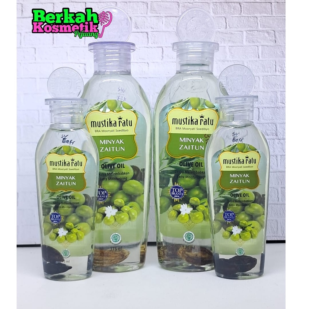 Jual Minyak Zaitun Mustika Ratu 75ml 175ml Shopee Indonesia