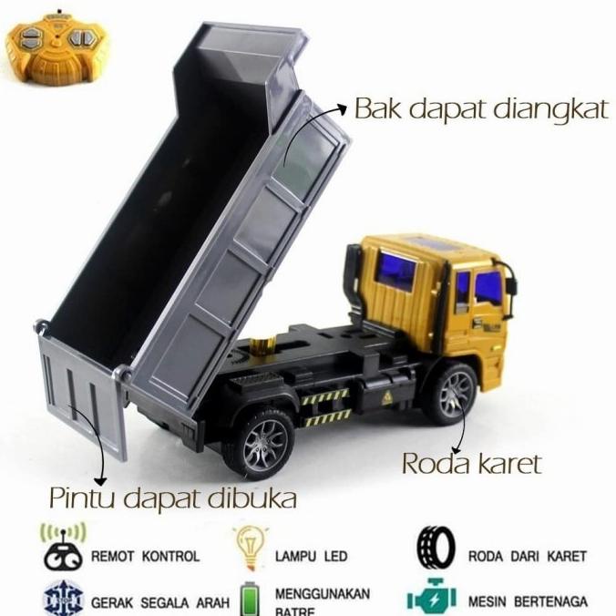 Jual Rc Truk Kontainer Mobil Truck Remote Control Trailer Radio