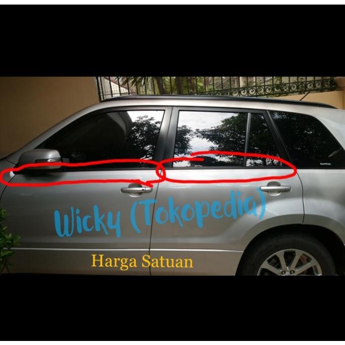 Jual Pelipit Karet Kaca Luar Suzuki Grand Vitara Asli Sgp Original