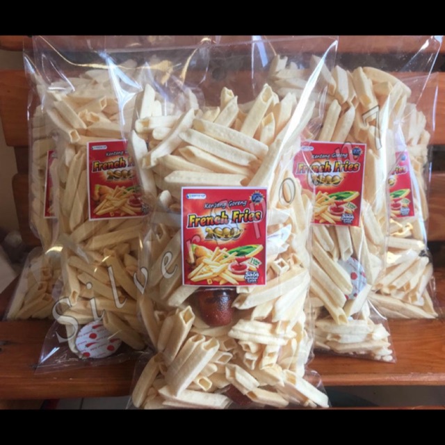 Jual Snack Kiloan Kentang Goreng French Fries Repack Ori