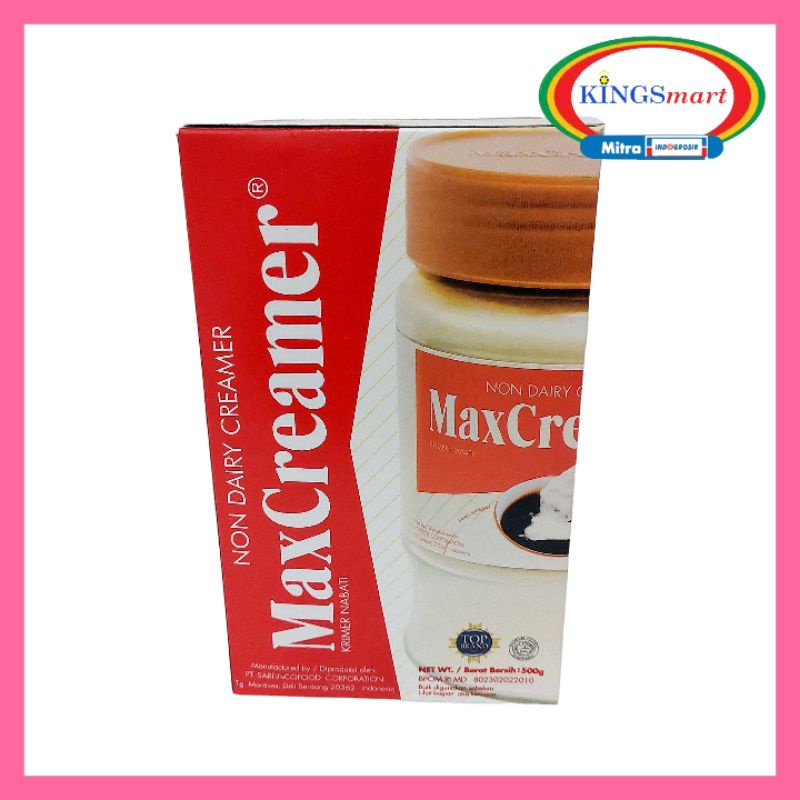 Jual Max Creamer Non Dairy Creamer Krimer Nabati Box 500g Shopee