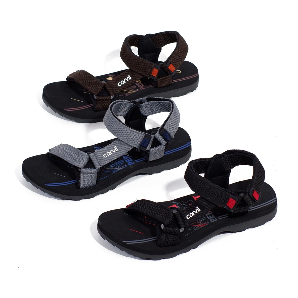 Jual Sandal Sendal Gunung Pria Carvil Sepatu Sandal Sendal Carvil