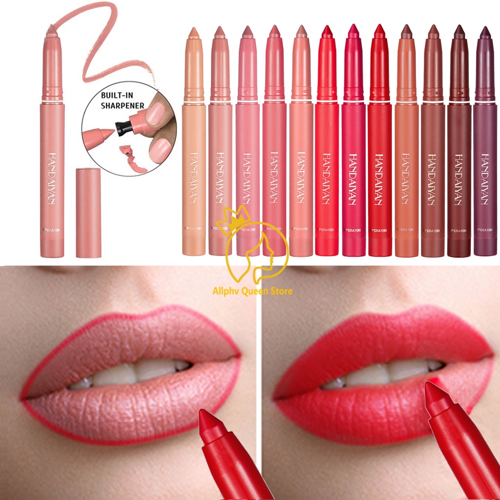 Jual High Quality Matte Lip Liner Lip Crayon Lip Pencil Pensil Bibir