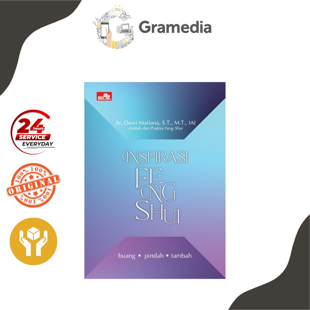 Jual Gramedia Mega Inspirasi Feng Shui Buang Pindah Tambah