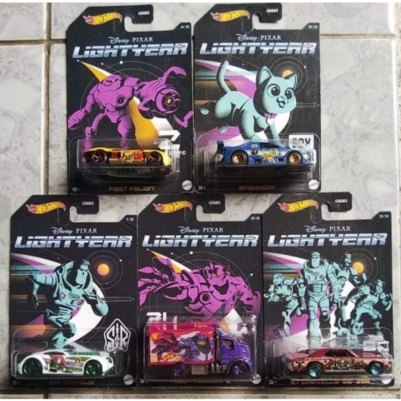 Jual Hot Wheels Lightyear Series Lengkap Shopee Indonesia