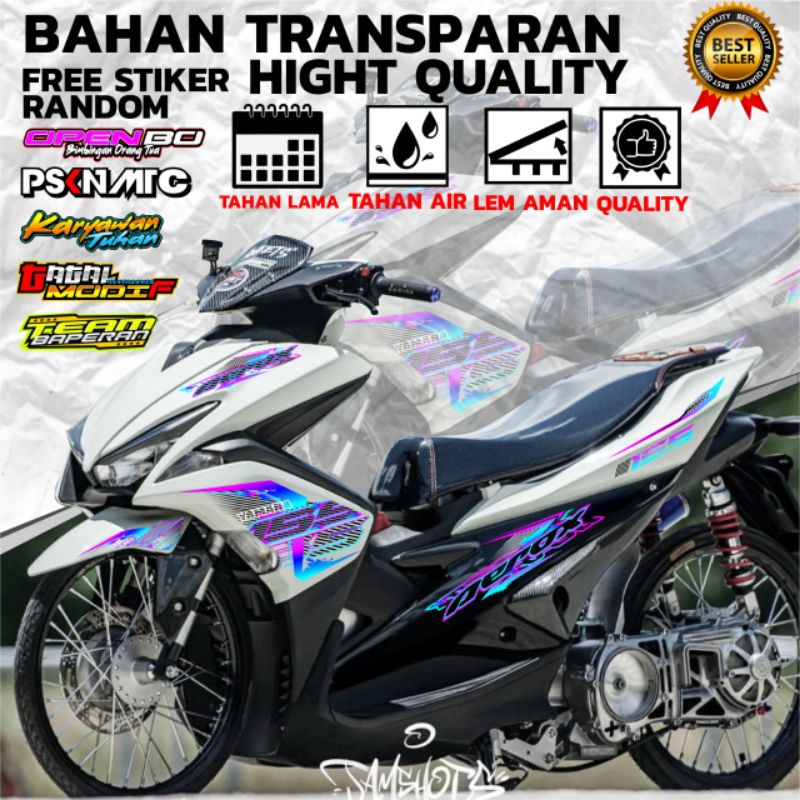 Jual Striping Transparan Aerox Old Varian Warna Shopee Indonesia