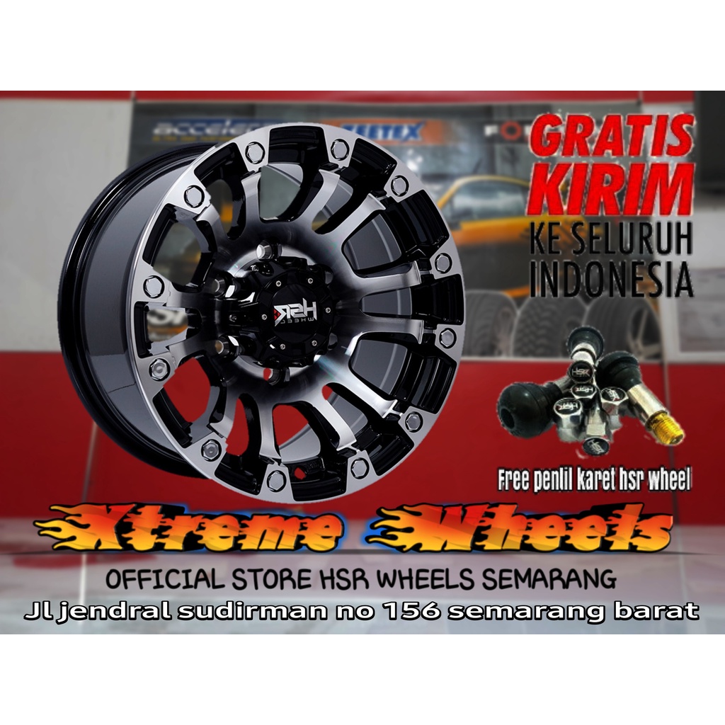 Jual Velg Offroad Hsr Wheel Destroyer Ring 15 Lebar 8 Untuk Triton