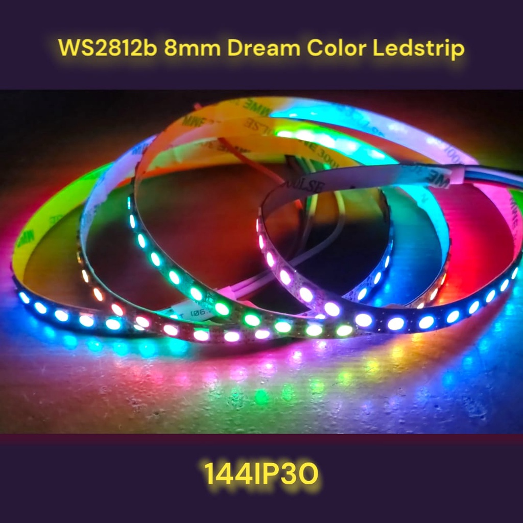 Jual Pcb Mm Rgb Smart Led Strip Ws B Mata Permeter Meter