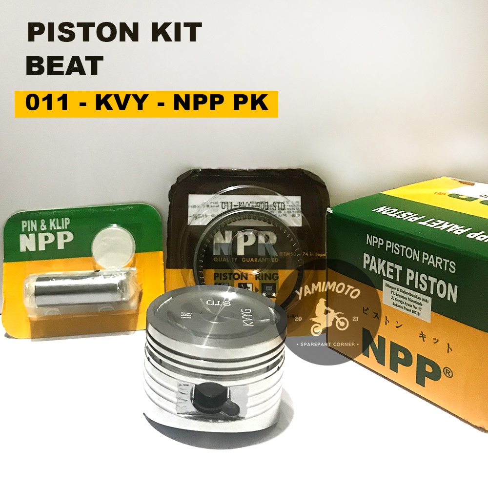 Jual PISTON KIT NPP Set Beat Tipe Karbu OverSize OS STD 25 50 75 100