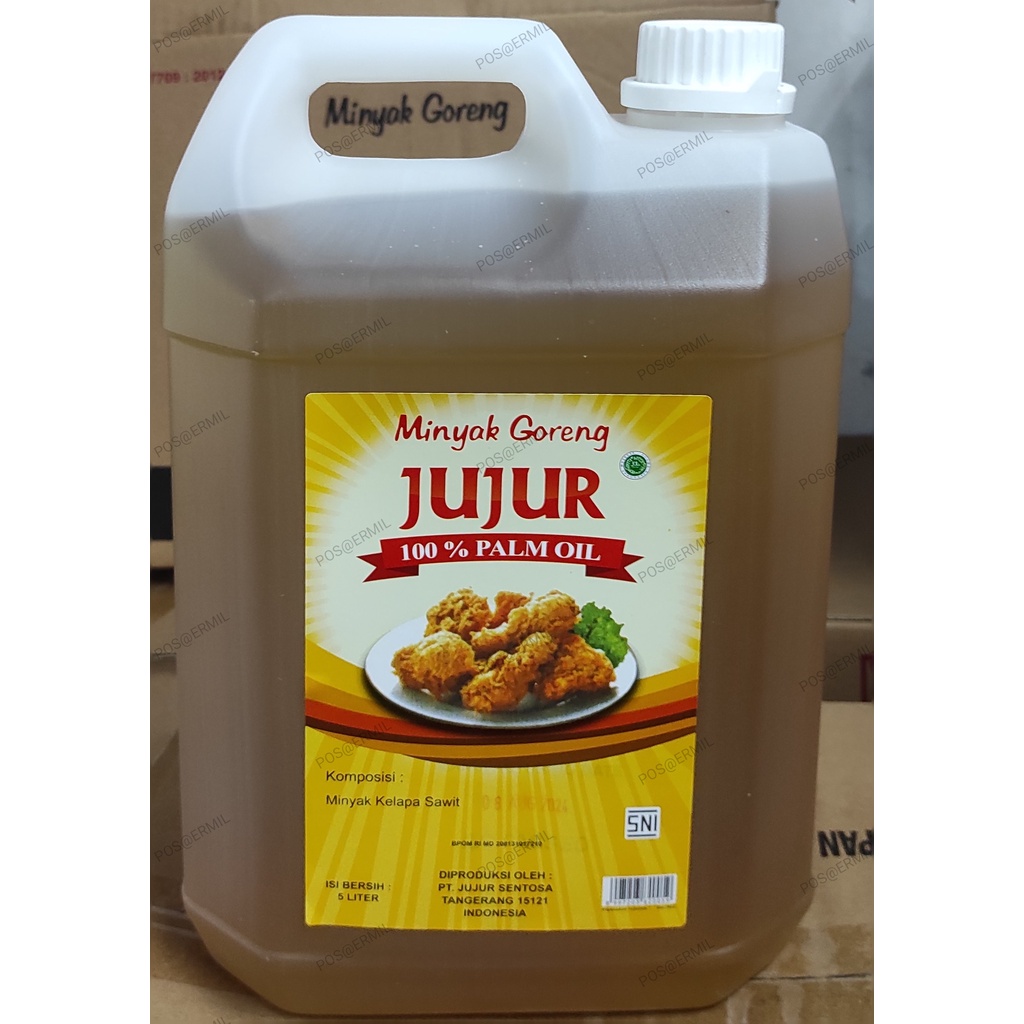 Jual Minyak Goreng Jujur Ukuran L Liter Jerigen Shopee Indonesia