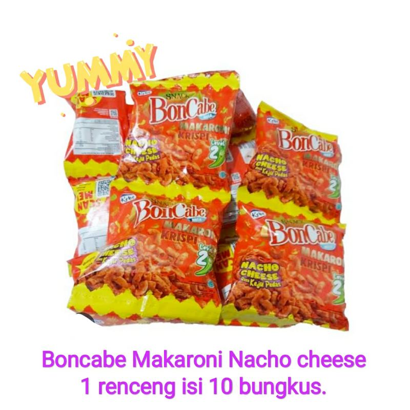 Jual Boncabe Snack Makaroni Krispi Nacho Cheese Keju Isi Bks