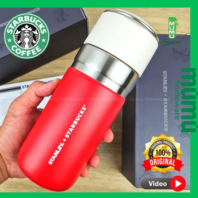 Jual STARBUCKS OFFICIAL TUMBLER GRANDE THERMOS AIR PANAS DINGIN LS65A