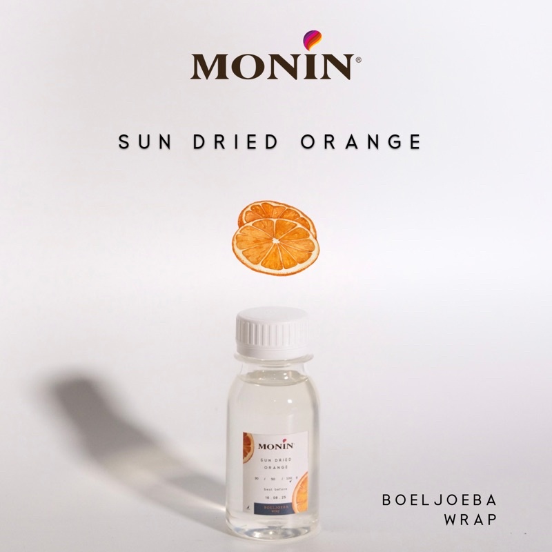 Jual Monin Sun Dried Orange Syrup Repack G Shopee Indonesia