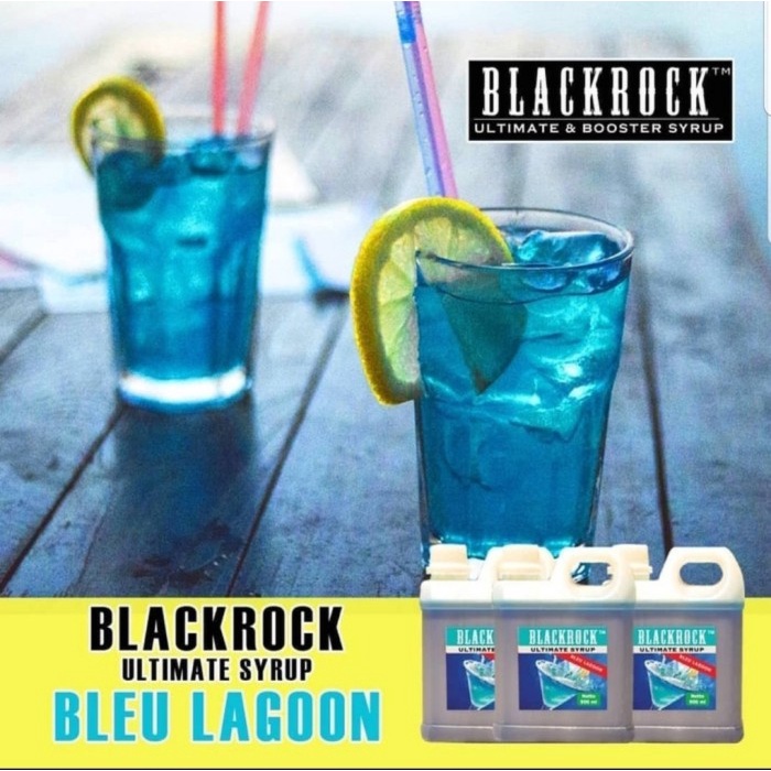 Jual Sirup Biru Blue Curacao Syrup Blackrock Ultimate Syrup Ml