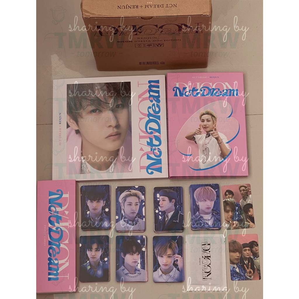 Jual Official Photocard Nct Dream Dicon Mini Photobook Shopee