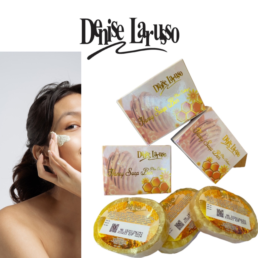 Jual Honey Soap Bar With Collagen Sabun Wajah Madu Sabun Badan Kolagen