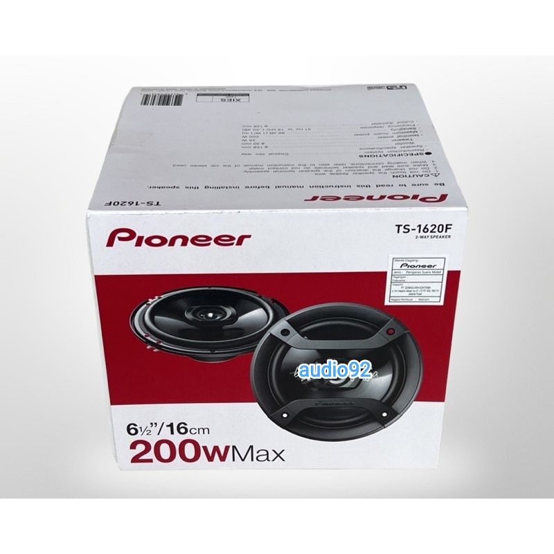 Jual Speaker Pintu Coaxial Pioneer TS 1620F 6 5 Inch Shopee Indonesia