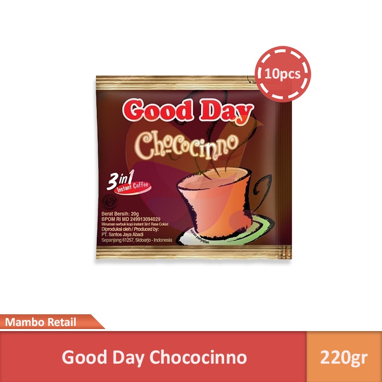 Jual Kopi Good Day Chococinno Renceng Kopi Instant Shopee Indonesia