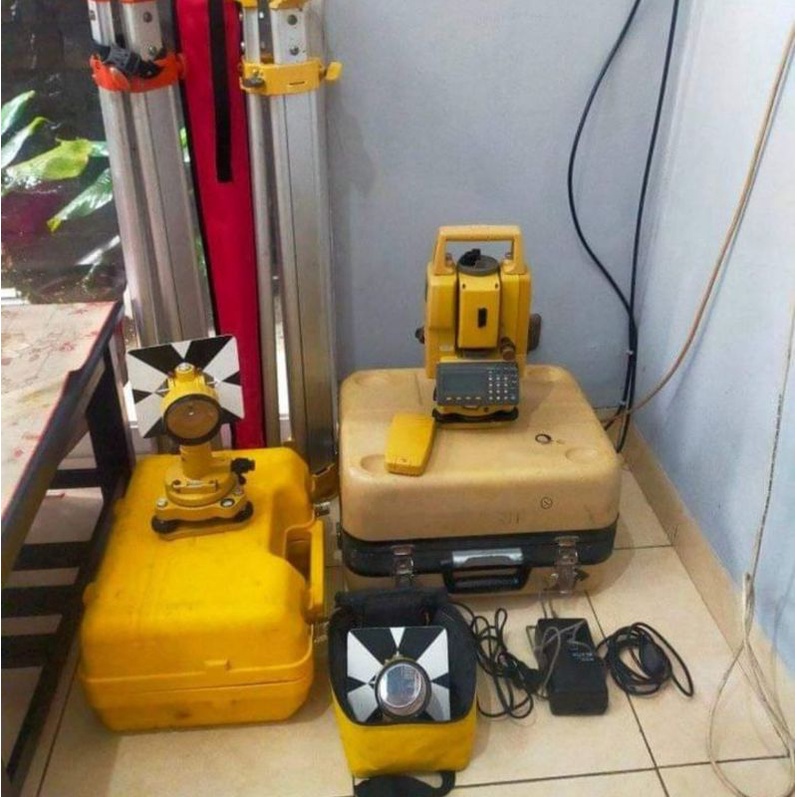 Jual Total Station Topcon GTS 255N Second Lengkap Shopee Indonesia