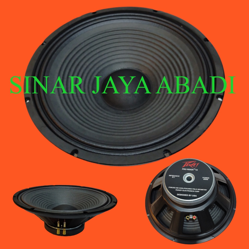 Jual SPIKER KOMPONEN SPEAKER 15 INCH FULL RANGE 800 WATT SUBWOOFER