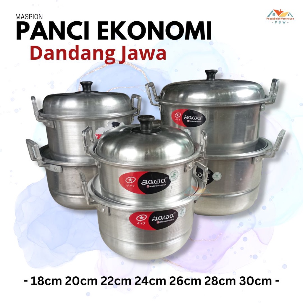 Jual Panci Dandang Jawa Maspion Panci Kukus Aluminium Dandang