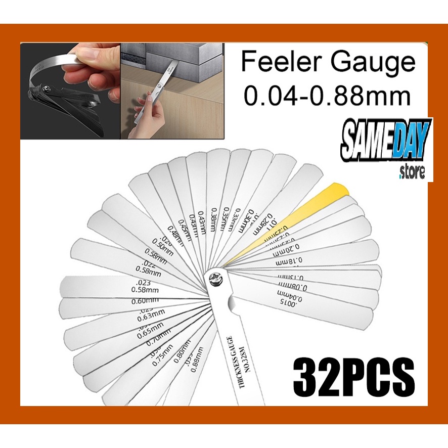 Jual Feeller Gauge Filler Fuller Gauge Blades Alat Ukur Celah Pengukur