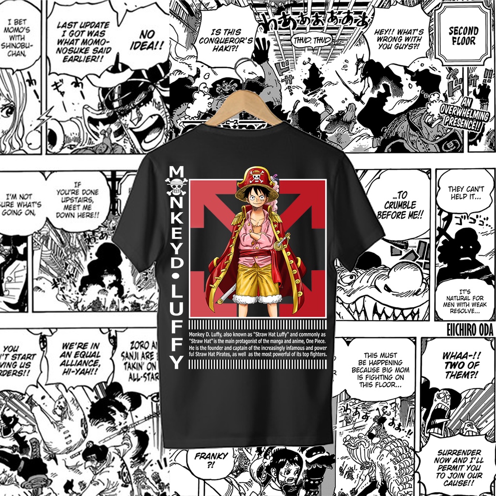 Jual Kaos Anime Onepiece Kaos Distro Luffy Pirate Kaos Distro