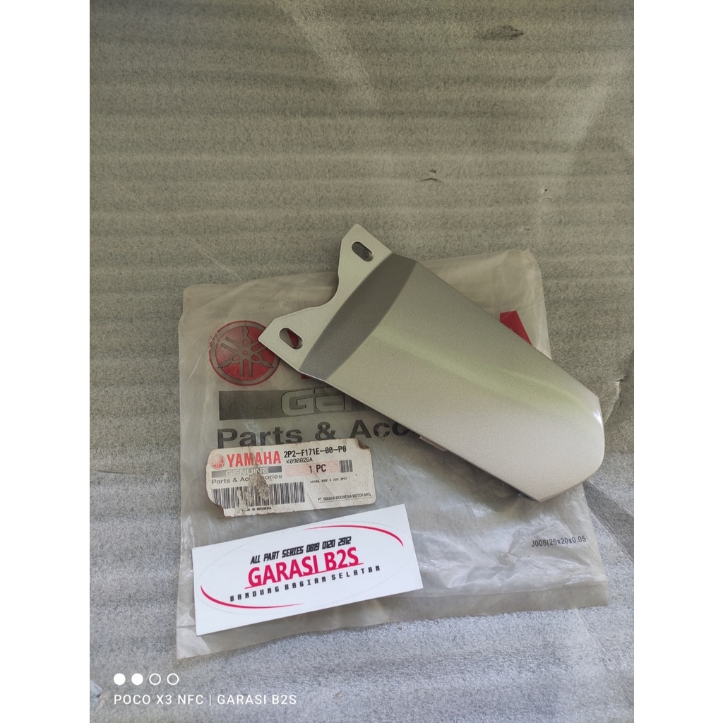 Jual Sambungan Body Bodi Cover Tail Jupiter Z Burhan Silver Original