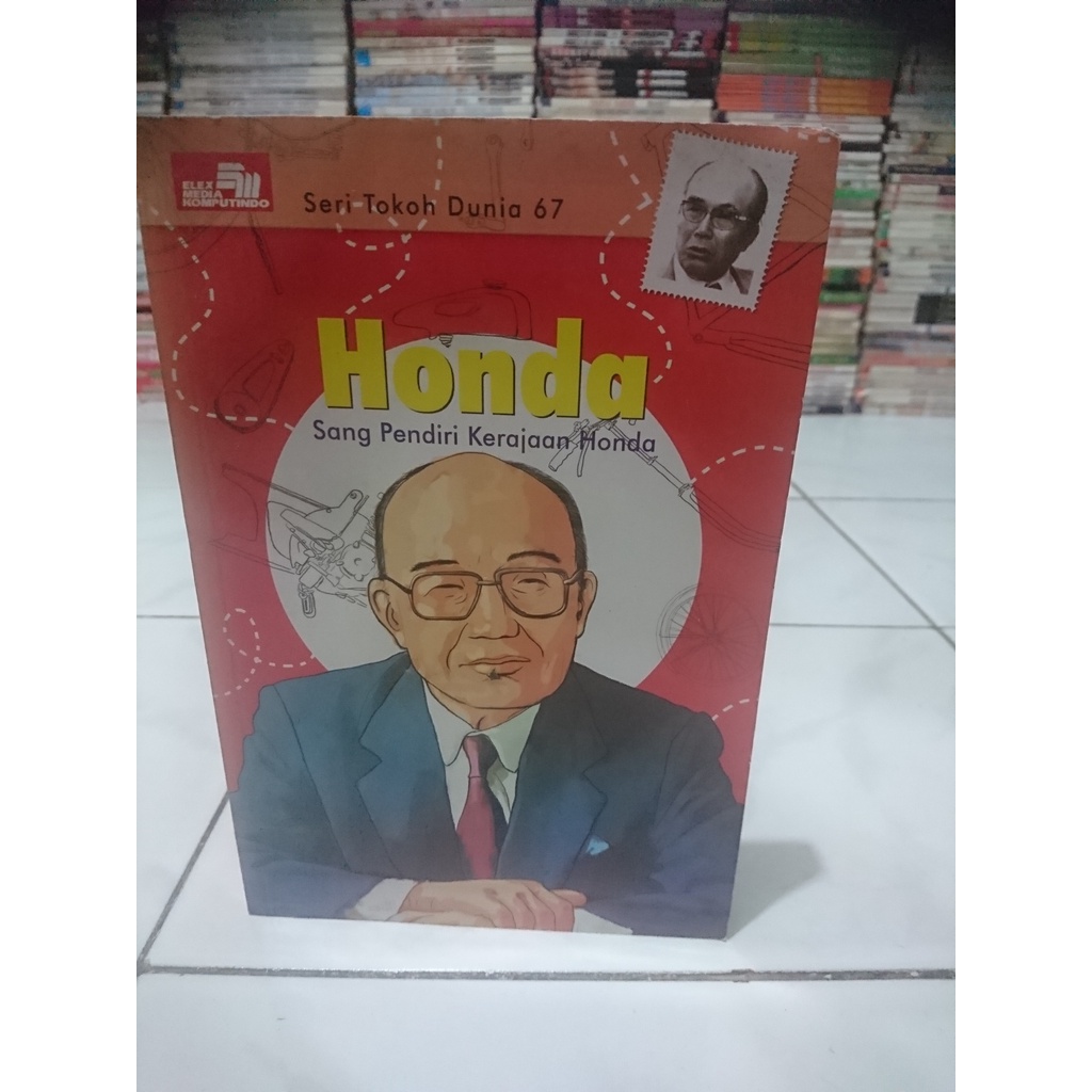 Jual Komik Seri Tokoh Dunia Honda Sang Pendiri Kerajaan Honda