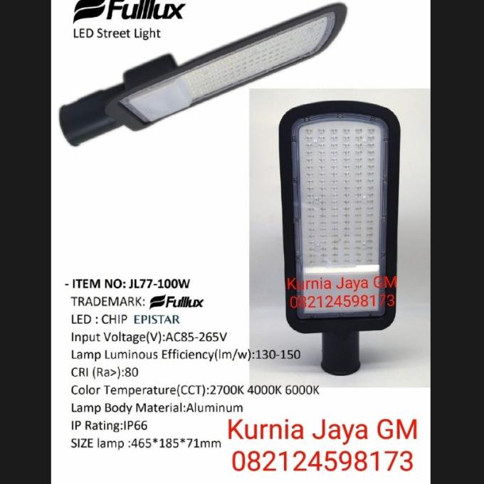 Jual Lampu Jalan Pju Led Watt Fullux Jl W Ip Chip Epistar Led